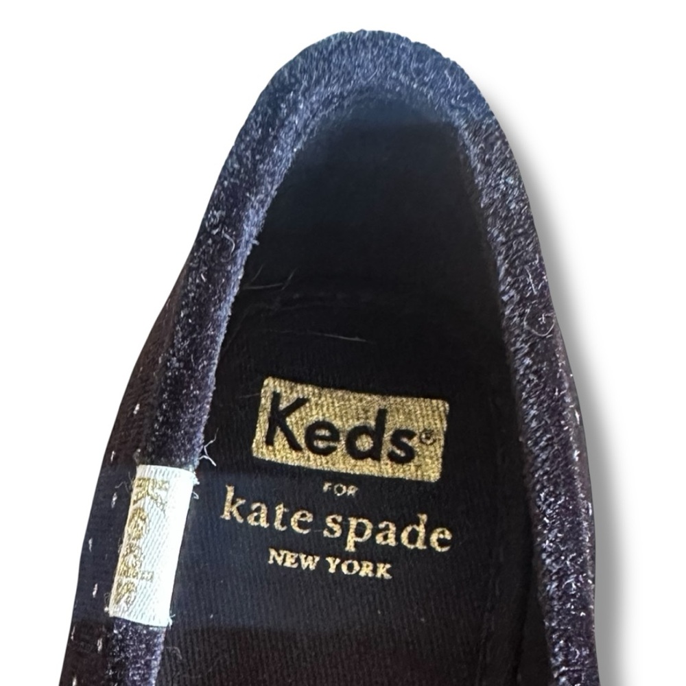 EUC kate spade X Keds Double Decker Quilted Diamond Quilted Sneakers Size 6.5 - Picture 7 of 13